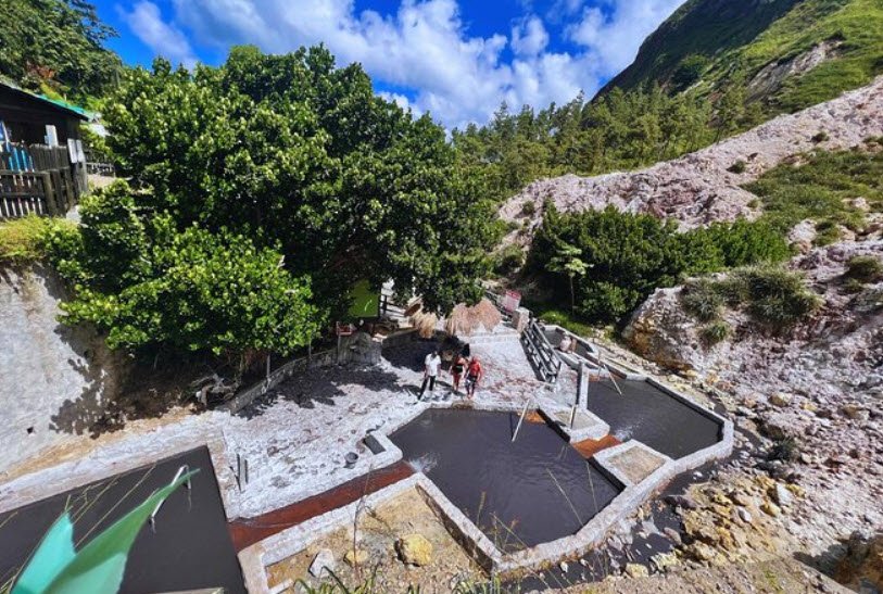 La Soufrière Drive-in Volcano Hot Springs, Soufrière, Saint Lucia